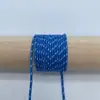 Em estoque corda de poliéster 2mm com núcleo torcido, corda de guarda-chuva mesclada, puxador de bolsa, tecelagem manual, corda para pendurar DIY, decoração de cauda de puxar à prova de vento, pingente de gota