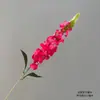 Flor de simulación rojo rosa explota sala de bodas rojo rosa flores falsas para bodas con venta al por mayor de fábrica