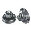 Perilla de plástico hexagonal de 70 mm-m10, perilla de plástico, perilla de bloqueo fija, perilla ciruela, fabricantes