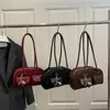 Bolso Boston Minimalista Coreano de Nicho para Axila para Mujer, Bolso de Hombro Vintage de Gama Alta Nuevo para el Trabajo y los Viajes Diarios