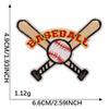 Boné de Beisebol com Logotipo Bordado Original Esportes de Rugby Bordado Patch Patch Acessórios de Bagagem Patch Acessórios Patch de Tecido