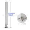 Columna de acero inoxidable 304 para exteriores, moderna y sencilla, para balcón, barandilla de vidrio, escalera, pasamanos, columna de ingeniería