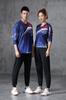 Traje deportivo de voleibol al por mayor de velocidad de manga larga para equipo de tenis de mesa, traje de bádminton para hombres y mujeres, unidad nueva, tenis
