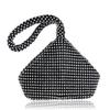 Bolsa Tendência Transfronteiriça Amazon Mais Vendida com Strass, Bolsa de Festa, Bolsa de Mão Feminina Estilo Europeu e Americano com Cravação de Diamantes, Clutch
