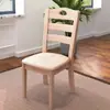 Taburete, silla con respaldo, silla de comedor moderna de madera maciza para uso doméstico, mesa y sillas de comedor sencillas de estilo chino para restaurante, mesa y sillas de madera