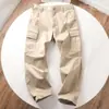 Pantalones Casuales Japoneses para Hombre Otoño Nuevo Talla Grande Holgados Deportivos Largos Pantalones de Trabajo Estudiante Americano Marca de Moda Hip Hop