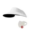 Nuevo sombrero de sol de verano sin costuras de una sola pieza con ala ancha y parte superior hueca para mujer, protección solar, sombrero para deportes al aire libre, anti-ultravioleta