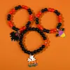 Pulsera de Arcilla Polimérica Apilable de Halloween Amazon Más Vendida Pulsera de Cuentas 2026 Pulsera de Nuevo Estilo Joyería de Mano Divertida y Peculiar