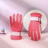 Guantes de Esquí de Invierno para Niños, Resistentes al Viento para Exteriores, Forrados de Felpa y Engrosados, para Niños y Niñas de 3 a 9 Años, Guantes Deportivos Cálidos