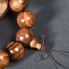 Pulsera de Cuentas de Madera de Palo de Rosa Negro Africano para Buda, Joyería Unisex para Pareja, Pulsera de Secuoya y Sándalo