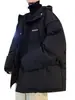 Cortavientos Estilo Americano Transfronterizo Hombres Mujeres 2026 Otoño Invierno Engrosado Pareja Invierno Viento Superior Algodón Relleno Chaqueta de Algodón