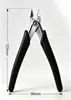 Alicates de corte diagonales de acero inoxidable de 5 pulgadas, cortadores de alambre de precisión, pinzas para cortar componentes electrónicos, pinzas de corte para modelismo DIY, en stock para venta al por mayor