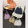 Bolso Cubo Nuevo de Alta Calidad, Nailon Retro, Ligero, Bolso de Hombro Pequeño Multifuncional, Bolso de Mano y Bolso Cruzado Versátil Estilo Japonés para Mujer