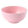 Tigela de plástico de palha de trigo 20 cm Nordic Creative Instant Noodle Bowl em dormitório estudantil Anti-queda Doméstico Tommy Bowl