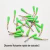 Assento flutuante de silicone clipe rápido para linha baixa assento flutuante assento flutuante de silicone assento flutuante giratório destacável acessórios de pesca para pesca sentada atacado