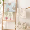 Nueva Serie Jacquard de Gasa de Algodón Puro Estilo Nacional Pañuelo Cuadrado de Gasa de Algodón Puro