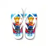 Chanclas personalizadas de EVA con suela gruesa y diseños transfronterizos, antideslizantes, resistentes al olor, resistentes al desgaste, chanclas de graffiti para playa, exportadas a Japón
