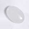 Jade Natural 6cm Piedra Jabón Cristal Palma Piedra Masaje Spa Compresa Caliente Ovalada Portátil Piedra de Energía Ágata