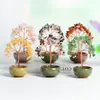 Fábrica por atacado todos os tipos de árvore de cristal natural ametista ágata home office decoração original cor de pedra forma tigela