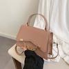 Moda de Comercio Exterior Bolso de Mujer 2024 Nueva Moda Versátil Bolso Caja Bolso de Mano Nicho Texto Bolso Bandolera