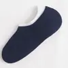 Meias de algodão pretas, brancas e cinzas para homens, meias invisíveis de cano baixo para homens e mulheres, meias para banho de pés, presentes, produtos de bem-estar, atacado