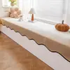 Nueva Alfombrilla de Chenilla para Ventana Saliente, Adecuada para Todas las Estaciones, Tacto de Alta Gama, Lavable a Máquina, Alfombrilla Antideslizante para Repisa de Ventana de Dormitorio, Alfombrilla para Balcón