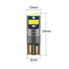 Luz de posición LED para coche T10 3030 6smd luz de lectura luz de matrícula presión amplia resaltado bombilla de coche