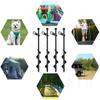 Ancla de Tierra de Fábrica Tienda Fija Construcción de Energía Exterior Camping Perno Espiral Perro Árbol Huerto Invernadero