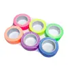 Fita de Tecido Fluorescente UV Alta Aderência Cor Marcação de Palco Fita Luminosa Fácil de Rasgar Logo Cor Fita Fluorescente