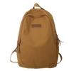 Mochila Washed Canvas Schoolbag Masculino Estilo Coreano Retro Solid Color ins College Style Mochila Feminina High School Student College Student Backpack