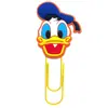 Clips de Papel Grandes de Mickey y Minnie Transfronterizos Suministros de Oficina Clips de Papel Creativos Lindos Pines en Forma de U Marcadores de Libros de Dibujos Animados de PVC
