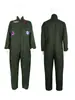 Fantasias de Halloween Transfronteiriças, Macacões Cosplay Verde Militar Top Gun, Macacões para Adultos e Crianças, Fantasias para Apresentações de Palco Atacado