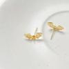 Aretes de murciélago barrocos de oro real chapado en cobre diy joyería hecha a mano aretes aretes de perlas material de accesorios