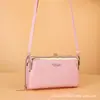 Atacado do Fabricante Bolsa Pequena Transversal de Ombro Único Feminina Versão Coreana Grande Capacidade Mini Bolsa Pequena Carteira Multiuso Porta-Cartão