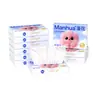 Manhua Crema para Bebé Papel Facial Hidratante 40 Paquetes Pequeños Portátil Suave Tejido para Bebé