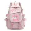 Mochila Anime Desenho Animado Bocchi the Rock, Pedra Solitária, para Meninas, Alunos do Ensino Fundamental e Médio, Bolsa de Ombro Duplo de Grande Capacidade
