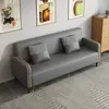 Sofá de Tecido Nórdico Sala de Estar de Apartamento Pequeno Simples Moderno Duplo Três Pessoas Casa de Aluguel Apartamento Loja de Roupas Simples