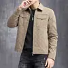 Chaqueta Administrativa para Viaje al Trabajo 3D Holgada Moda Urbana Tendencia Chaqueta Estampada Retro Cuello Alto Chaqueta Deportiva