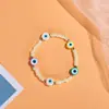 Pulsera Ojo de Diablo de Arcilla Blanda Estilo Carmly Pulsera de Cuentas de Colores Pulsera Conmemorativa de Pareja Europea y Americana