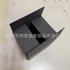 Personalizado feito especial hard black carton 3 camadas E-pit papel ondulado e-commerce transporte roupas joias caixa de embalagem de presente fabricantes