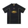 Comércio exterior atacado marca de tendência de rua europeia e americana Ilha de Alcatraz camiseta esportiva de manga curta roupas de futebol polo respirável roupa de casal