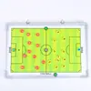 Venta de fábrica pizarra táctica 2.5 plegable fútbol enseñanza táctica esta baloncesto bolsa con cremallera aleación de aluminio entrenador este con magnético