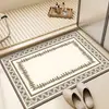 Esterillas para Pies de Secado Rápido y Resistentes a Manchas al por Mayor para Entradas de Baño en Casa, Esterillas de Piso Simples Antideslizantes Absorbentes de Agua de Tierra de Diatomeas para Baños