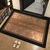 Felpudo de Entrada de Gama Alta, Felpudo Antideslizante, Alfombra para Uso Doméstico, Felpudo Vintage Lavable que Elimina el Polvo