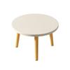 Mesa de Ventana Abuhardillada Balcón Mesa de Café Pequeña Mesa de Té Tatami Simple Mesa Baja Pequeña para Sentarse en Dormitorio Mesa Cuadrada Pequeña de Madera Maciza