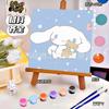 20*20 Desenho Animado Pintura a Óleo Digital DIY Colorir Pintura Decorativa Genshin Flor Pintura a Óleo Pintura a Óleo Digital Infantil Atacado