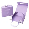 Caixas de presente personalizadas para feriados, caixas de presente dobráveis personalizadas, caixas coloridas com tampa flip de papel especial personalizadas, caixas de papel de uma peça com sucção magnética