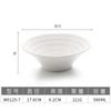 Tazón de melamina palillos tazón caótico para fideos de arroz tazón comercial de plástico porcelana para fideos tazón para avena de desayuno tazón para sopa tazón engrosado