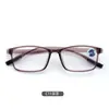 Armação de Óculos Tr90 Anti-Luz Azul Quadrada Sem Metal Ultraleve e Confortável Pode Ser Equipada com Lentes para Miopia e Presbiopia Unissex Lote Misto