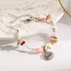 Estilo Resort à Beira-Mar Pérola Artificial Nicho Concha do Mar Personalidade da Moda Pulseira de Nicho Ajustável Elegante e de Alto Padrão